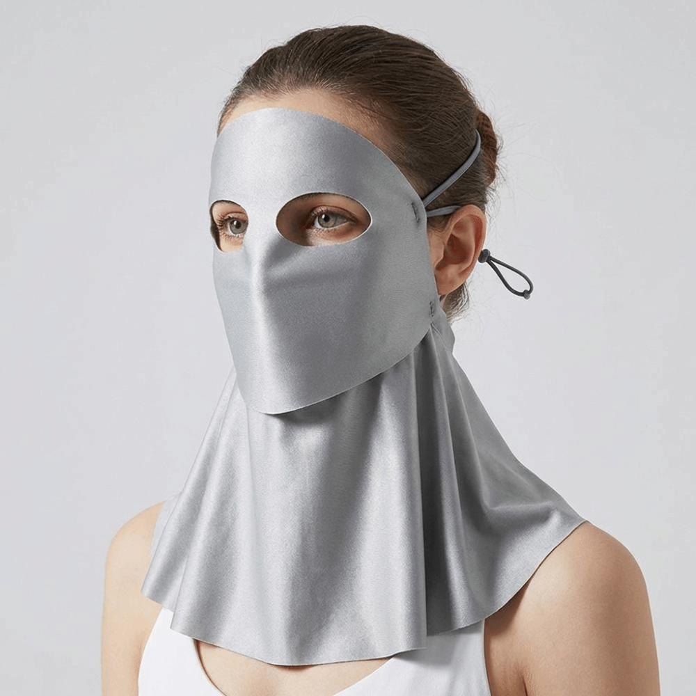 Silk Neck Scarf - Simple Sun Protection Ice Silk Face