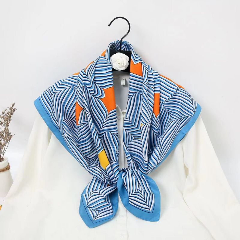 90cm Square Scarf High Quality - Scarf Silk Square recension och pris