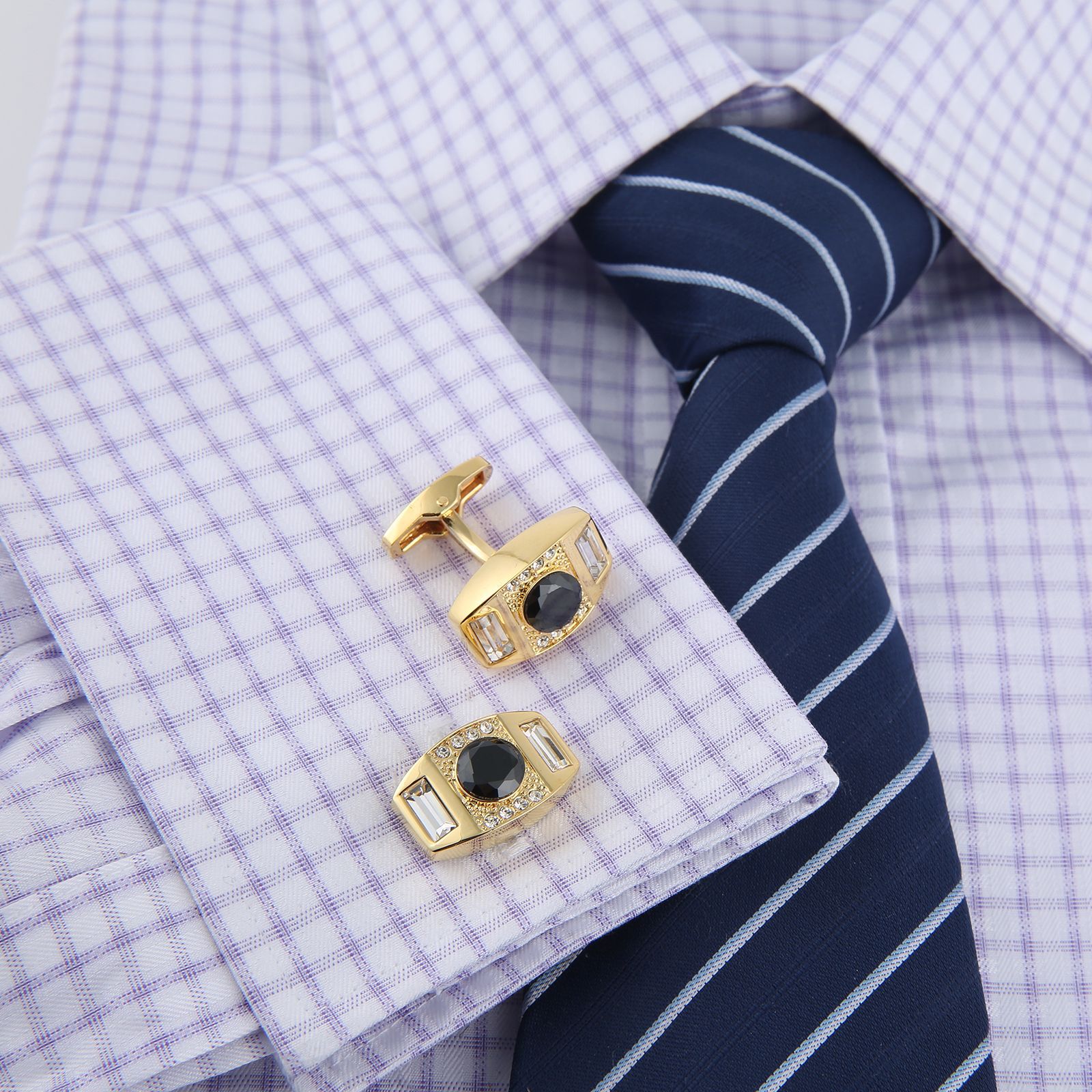 High Quality Cufflinks Necktie - Tie Bar Set Gift recension och pris