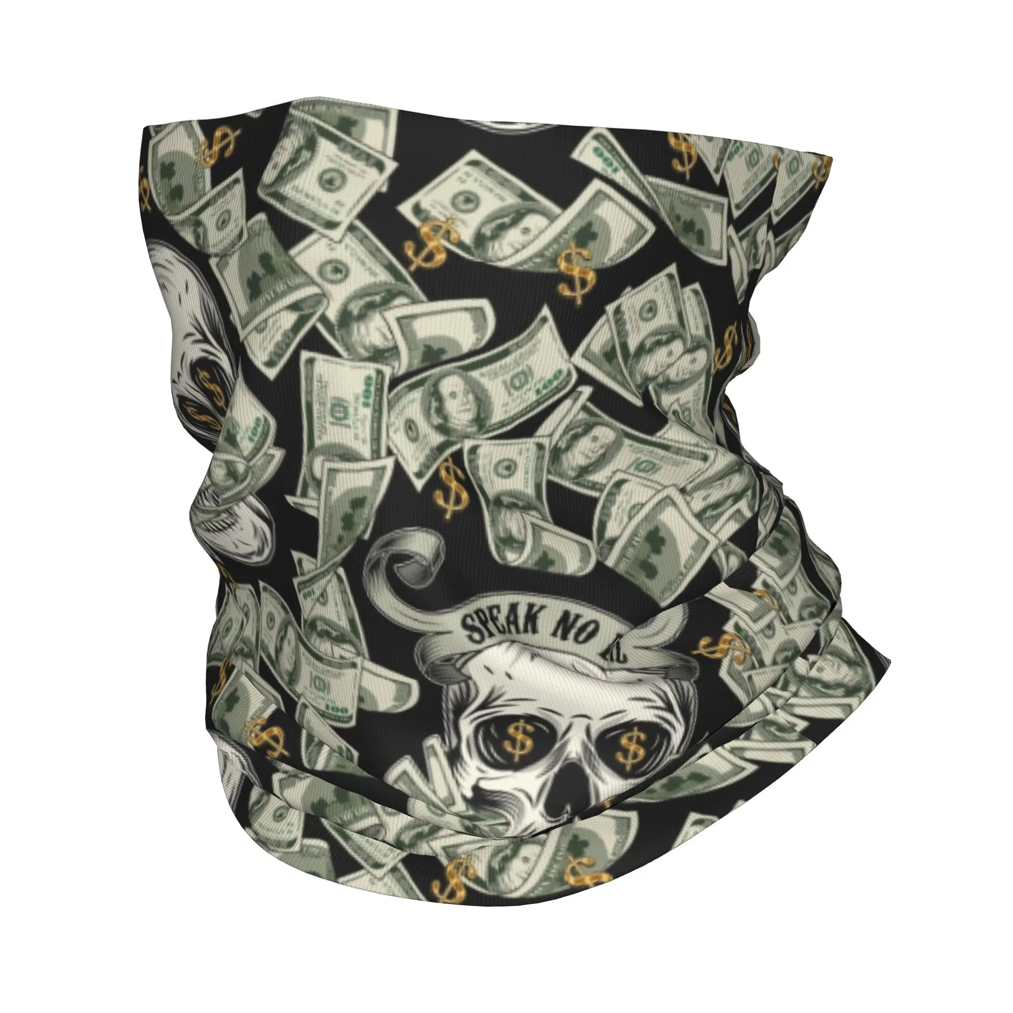 New Dollar Skull Pattern Winte - Neck Warmer Tube recension och pris