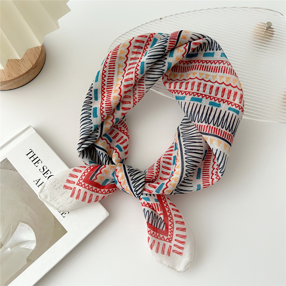 Fashion Cotton Scarf Women Flo - Bandana Cotton recension och pris