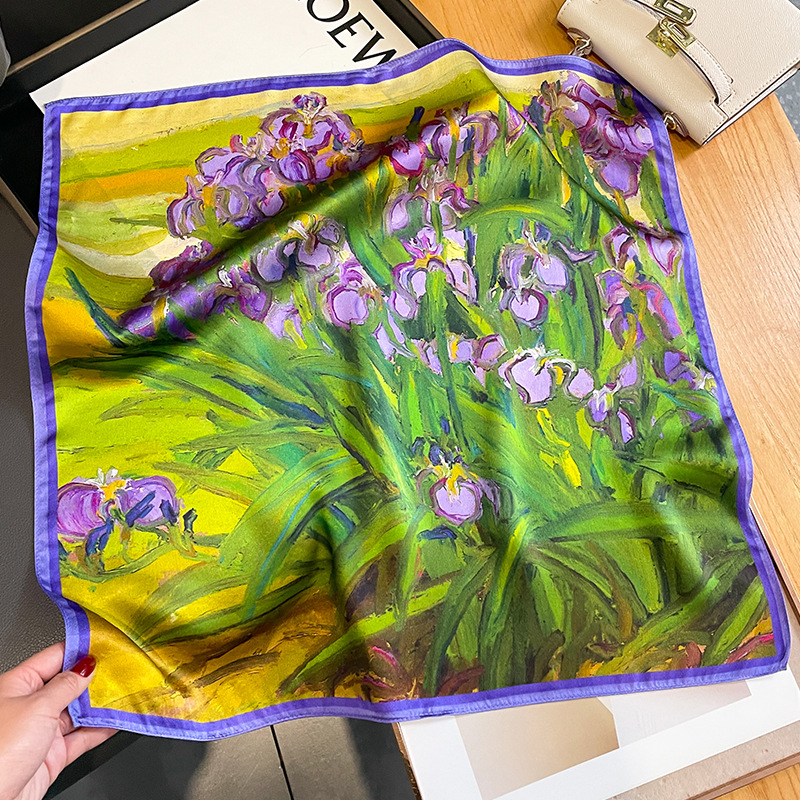 New 2023 Real Silk Hair Scarf  - Ascot Neck Scarf recension och pris