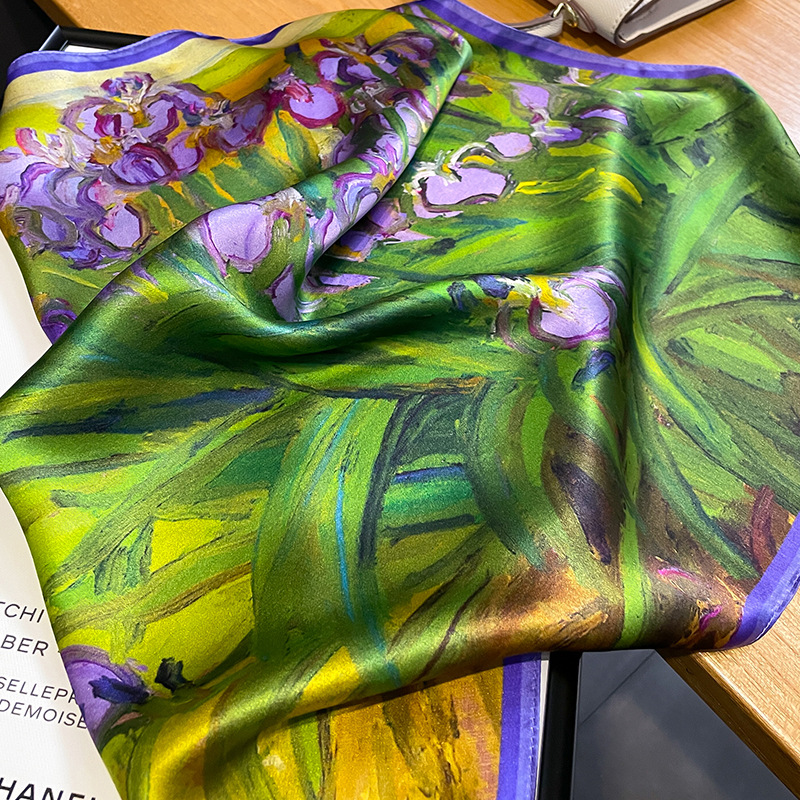 New 2023 Real Silk Hair Scarf  - Ascot Neck Scarf recension och pris