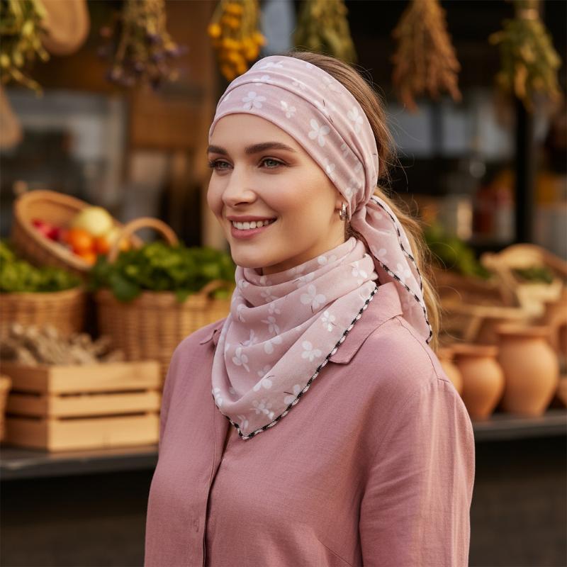 1Pc Adjustable Chiffon Face Ma - Ascot Neck Scarf recension och pris