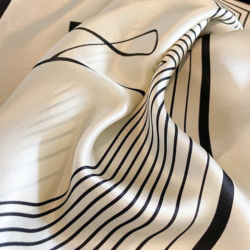 Design Shawl 100% Real Silk Sq - Silk Neck Scarf recension och pris