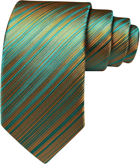 Striped Men's Tie Set 3PCS Nec - Pocket Square Set recension och pris