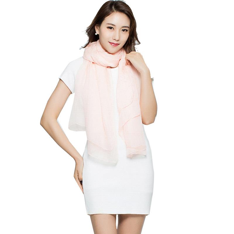 Long Scarf Summer Wrap Scarf L - Silk Neck Scarf recension och pris