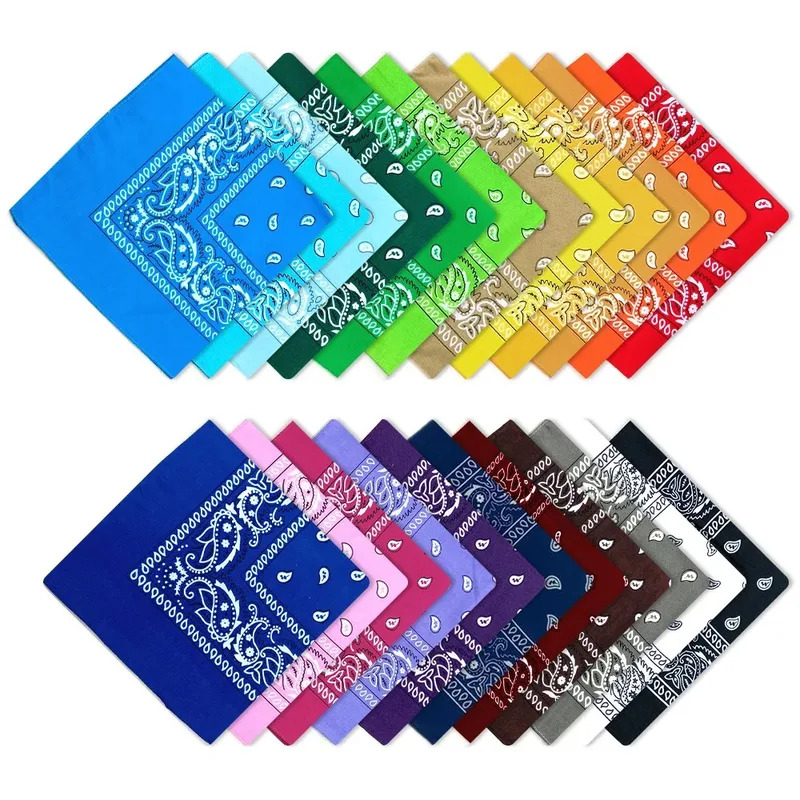 6pcs Men Women Cotton Bandana  - Ascot Neck Scarf recension och pris