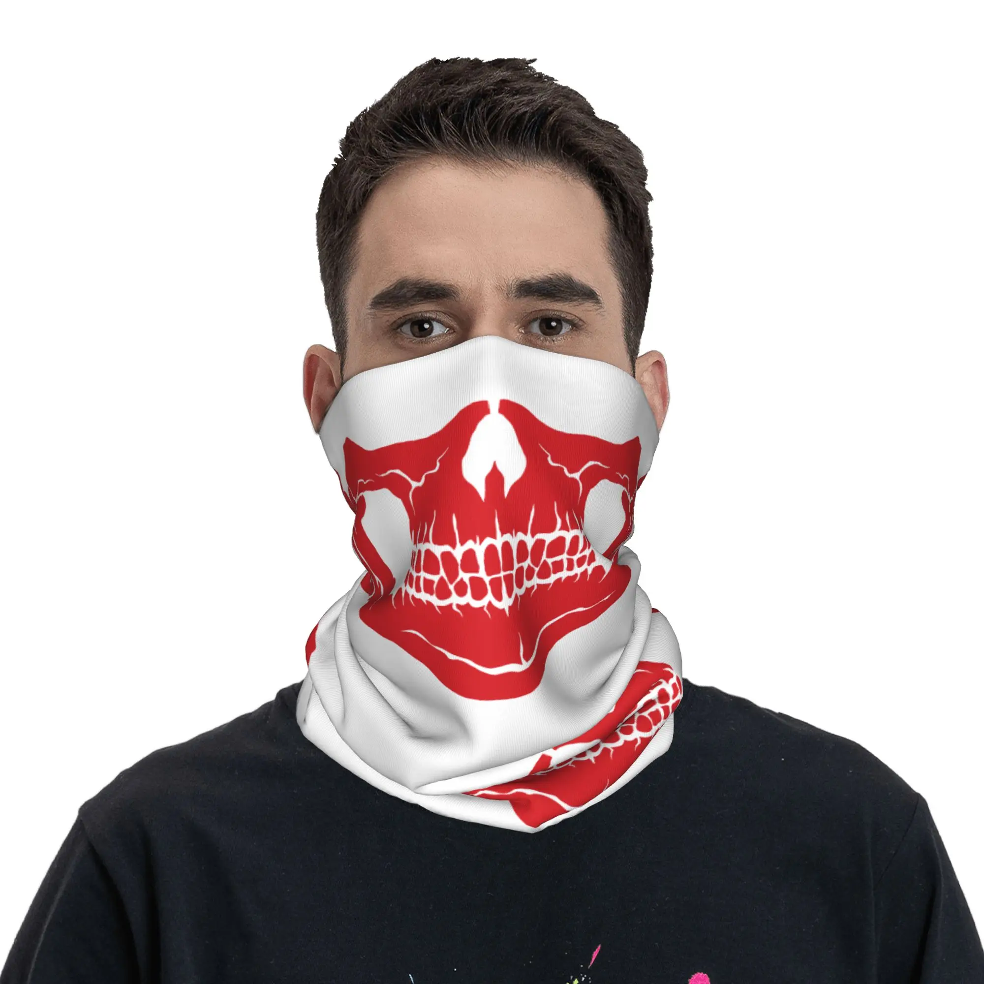 New Horror Skeleton Halloween  - Neck Warmer Tube recension och pris